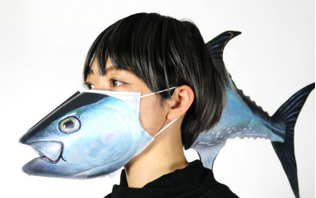 Japanese university releases free printable 3D big tuna mask covers