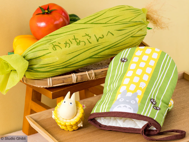 My Neighbor Totoro gift wrapped like Mei’s corn is the perfect Mother’s Day present for Ghibli lovers