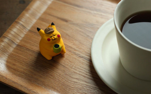 After Watching Detective Pikachu, Figure Maker Feels Lonely And Makes Their Own Coffee Buddy