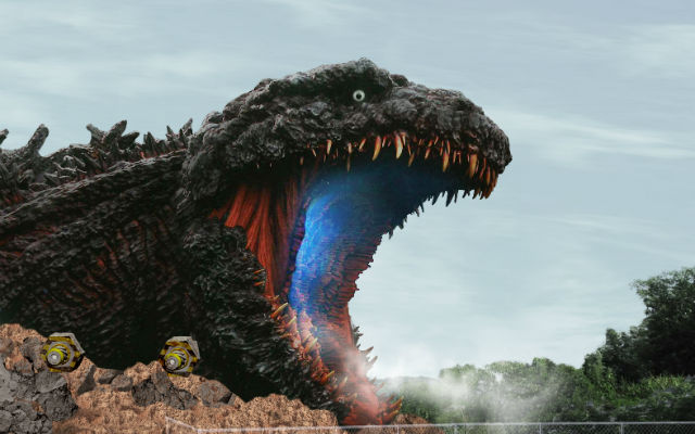 Japanese Amusement Park Builds Gigantic 120-Meter Godzilla Structure