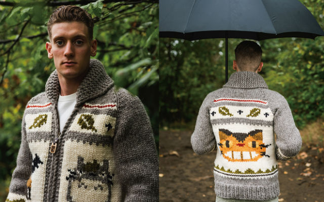 Warm Yourself This Winter With A Hand-knit Premium My Neighbor Totoro Jacket