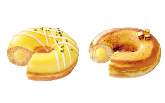 Krispy Kreme Japan releases no-bake cheesecake and basque cheesecake doughnuts