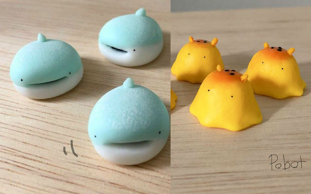 Japanese Clay Artist Makes Adorable Animal And Delicious Sweets Hybrids