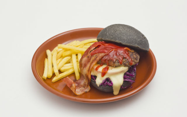 Japan’s Venom Burger Has Quite The Long Bacon Tongue