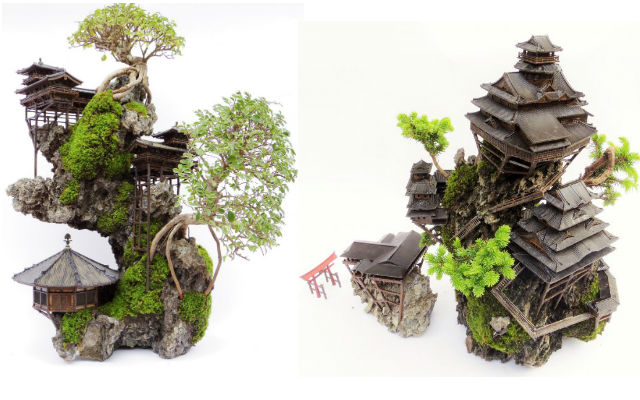 Gorgeous Cliff Top Bonsai Trees Show Off Marvelous Miniature Landscapes