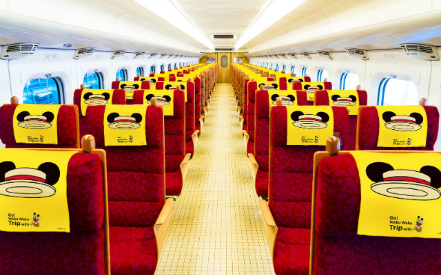 Japan Announces Mickey Mouse Shinkansen Bullet Train For Summer Vacation