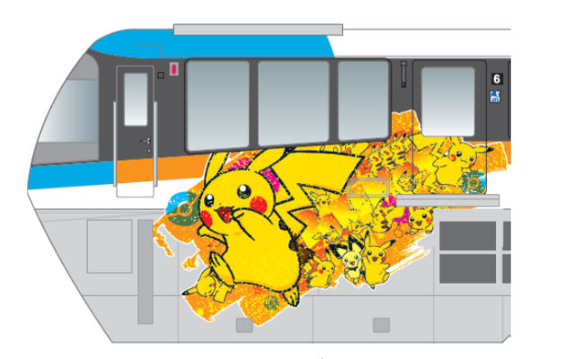Hop Aboard Tokyo’s New Pokemon Monorail This Summer