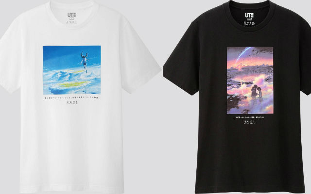 UNIQLO Announces Makoto Shinkai Collaboration “Your Name” And “Weathering With You” T-Shirts