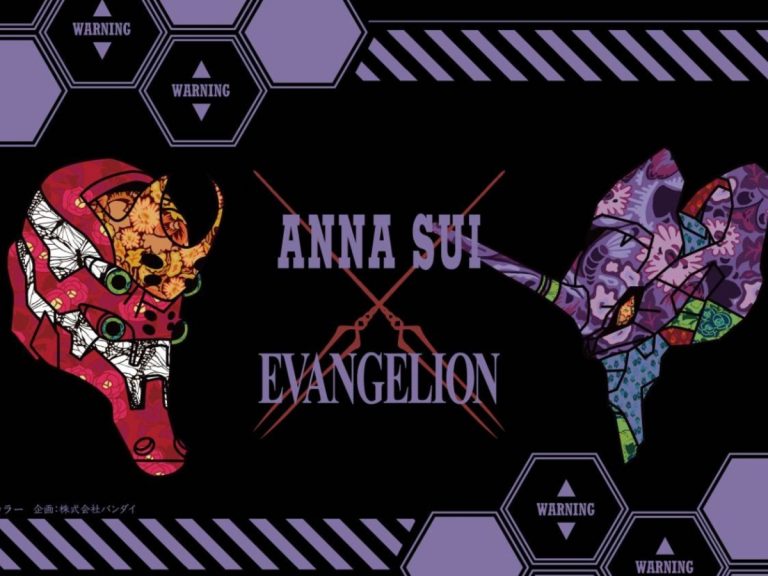 ANNA SUI and Neon Genesis Evangelion team up for lineup of stylish goods