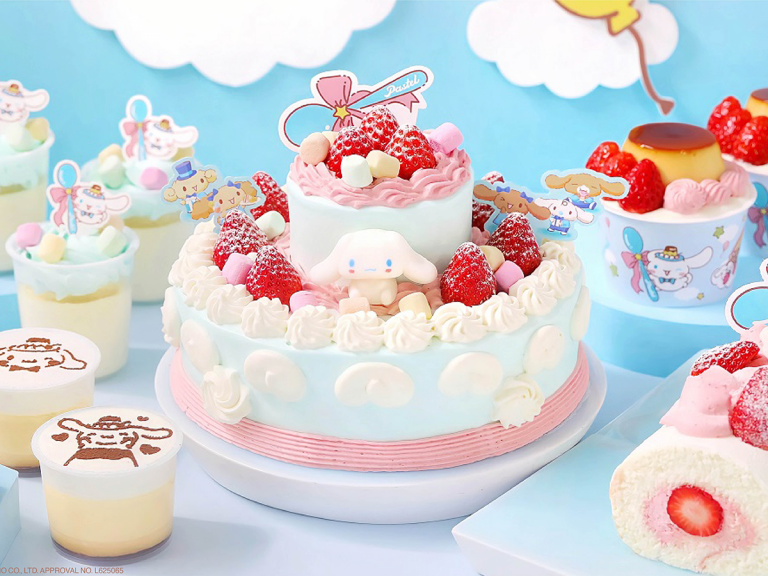Japanese pudding shop goes Cinnamoroll crazy with Sanrio Pastel sweets extravaganza
