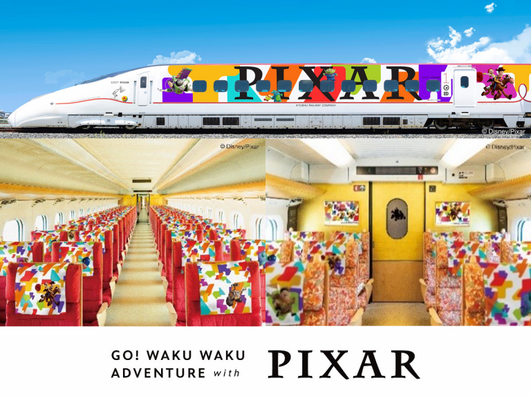 Ride a Pixar themed bullet train through south Japan to celebrate Toy Story’s 25th anniversary