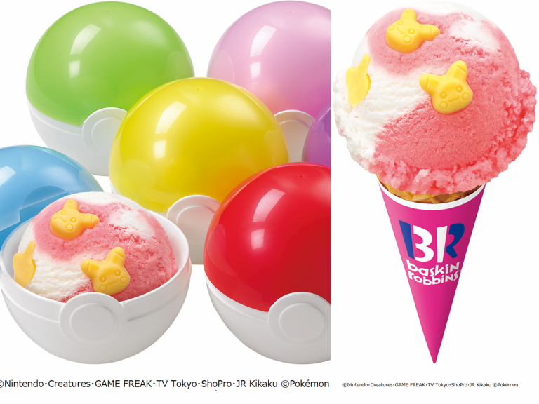 Baskin Robbins Japan’s summer Pokemon lineup includes Pikachu ice cream and Poke Ball cake