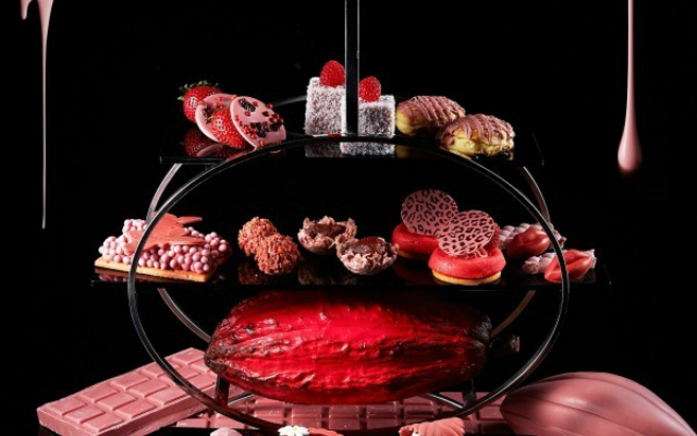 Tokyo Hotel Offers Luxurious Ruby Chocolate Afternoon Tea