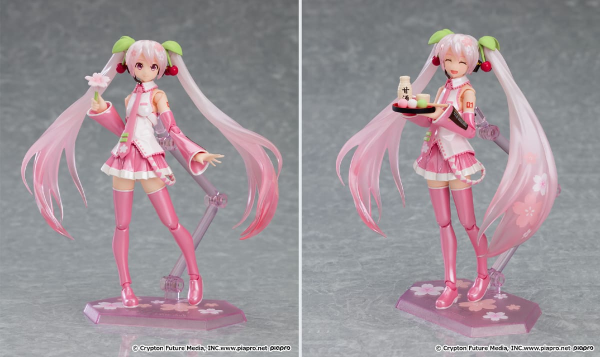 New Sakura Hatsune Miku Figures Are Perfectly In Tune With Spring