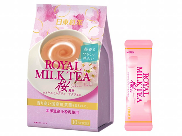 Japan’s Cherry Blossom Royal Milk Tea is Perfect for a Relaxing Sakura Season Teatime
