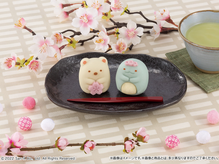 Sumikko Gurashi sakura wagashi treats are the cutest way to celebrate cherry blossom season