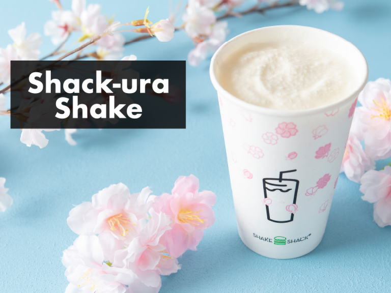 Shake Shack’s sakura milkshake ‘Shack-ura Shake’ returns to Japan just in time for spring 2022