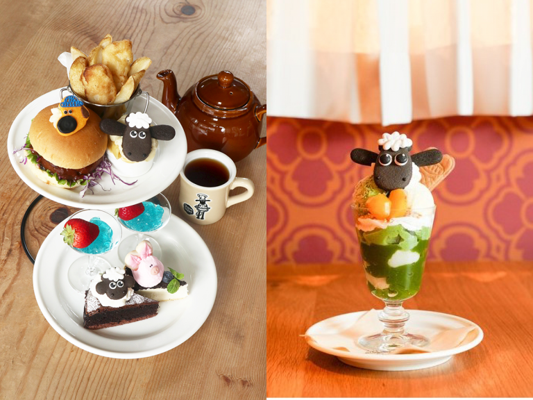 Tokyo’s Shaun the Sheep Cafe combines British and Japanese food for adorable autumn trifles and more