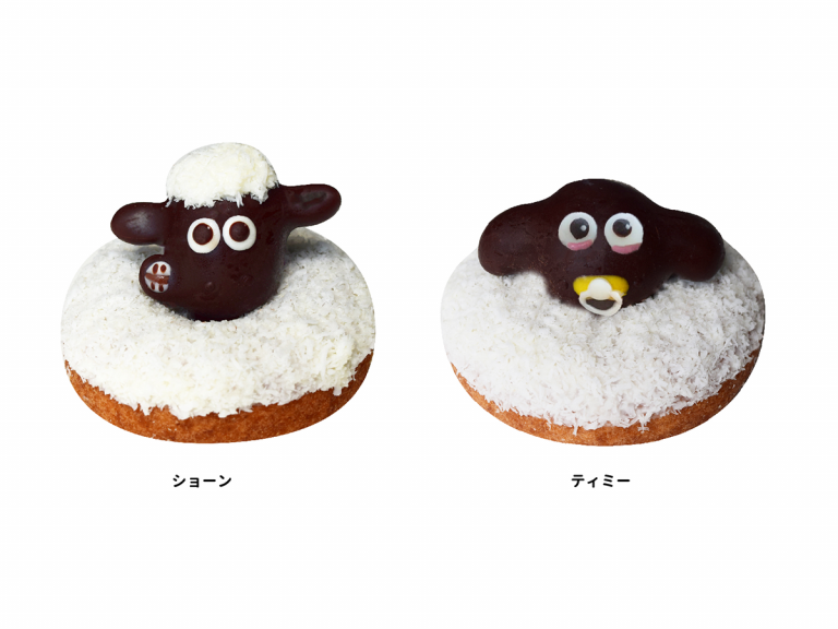 Timmy appears for first time ever in Nara’s ‘nature doughnuts’ Shaun the Sheep lineup