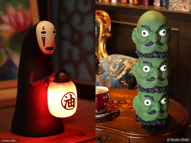 No-Face to light your way and Yubaba’s heads to guard your coins in awesome Spirited Away lineup