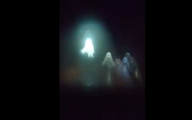 Video Shows Japan’s Typhoon Brought a Horde of Colourful Ghosts Along With it
