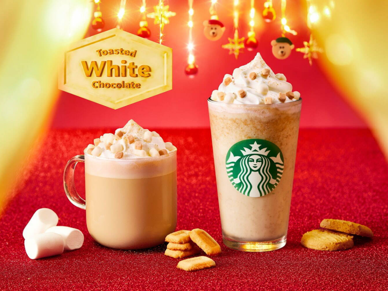 Toasted White Chocolate comes to Starbucks Japan as part of 2nd Festive beverage lineup