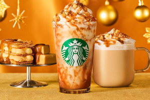 Starbucks Japan’s new festive beverages are based on a caramel pastry dessert perfect for the season