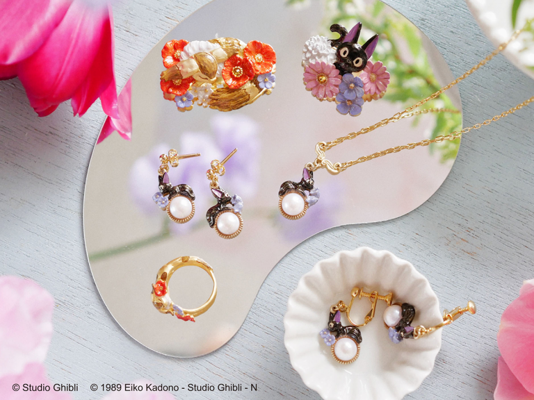 Studio Ghibli announces adorable accessory collection inspired by Jiji and Fox Squirrel