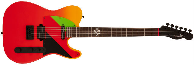 Fender lança a guitarra Neon Genesis Evangelion baseada na personagem Asuka 1