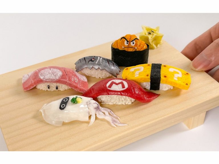 Japanese artist’s Super Mario sushi platter is the ultimate Nintendo fan treat