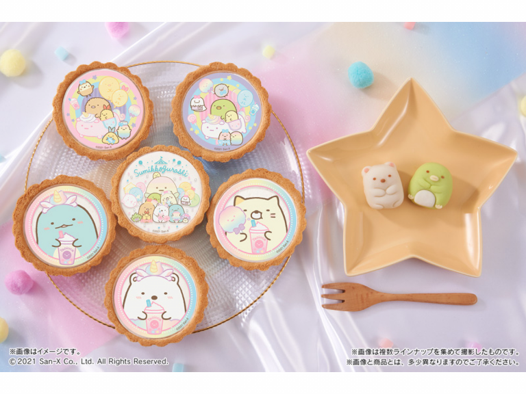 Sumikko Gurashi celebrate Golden Week with the cutest pastel wagashi and tarts
