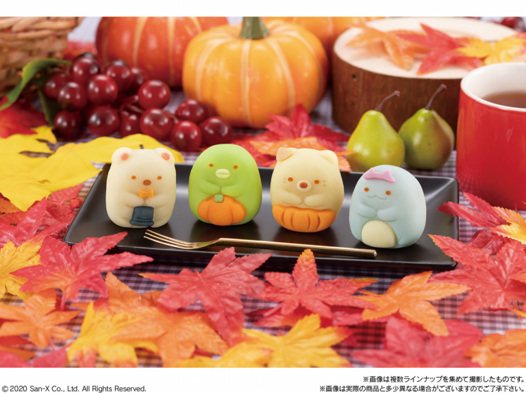 Halloween themed Sumikko Gurashi traditional Japanese sweets from Sanrio are all treat no trick