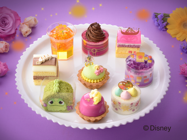 Japanese confectionery shop’s adorable Tangled mini desserts will delight any Disney fan