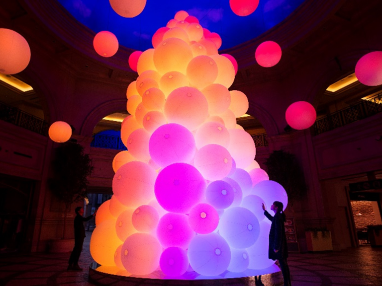 teamLab to Take on Christmas Trees with Their Signature Interactive Digital Art Style in Tokyo