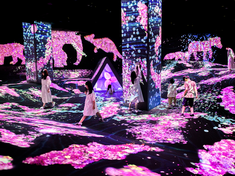 teamLab bring their gorgeous sakura digital art wonderland to Forest Fukuoka for springtime