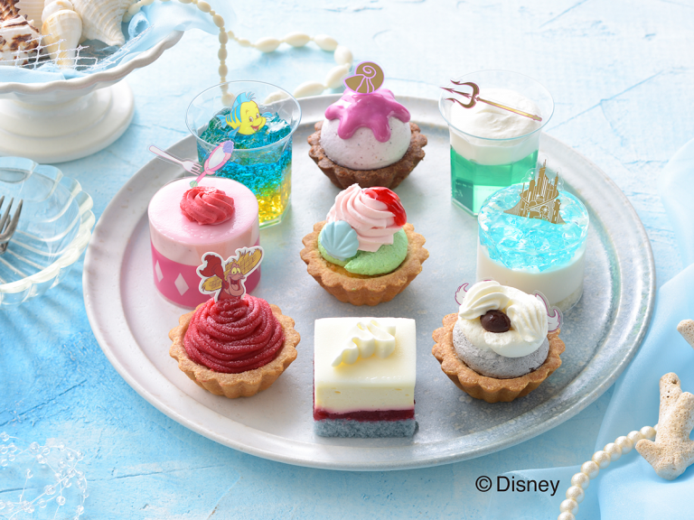 Japanese confectioner’s adorable Little Mermaid cakes will whisk any Disney fan away to Atlantica