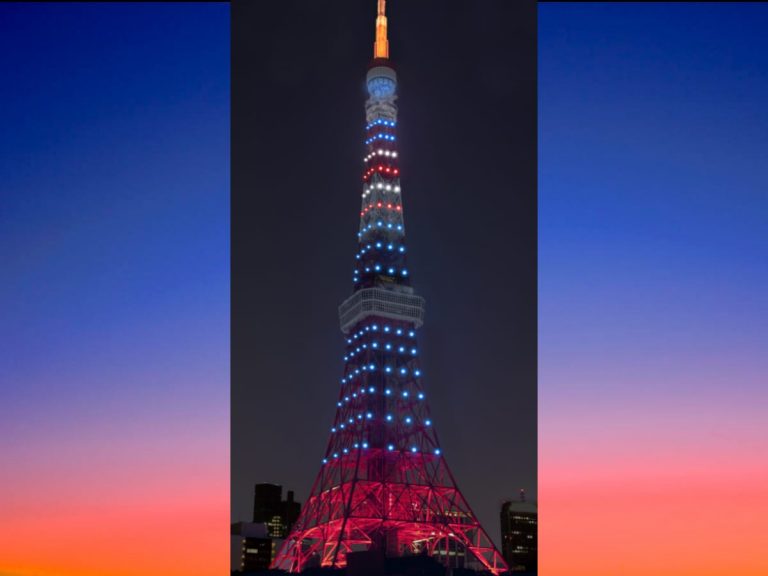 Tokyo Tower to light colors of Australian flag for the victims of Australian bushfires