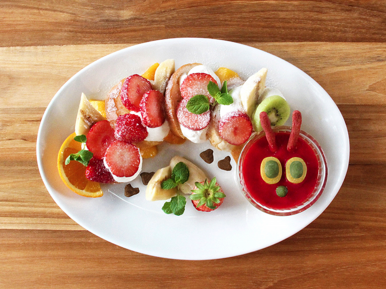 Japan’s Very Hungry Caterpillar themed cafe lets you relive childhood with fruit-centric menu