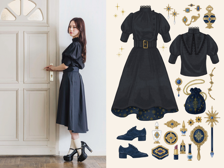 Japanese brand’s ‘Magic Club’ creates wearable witch fashion and accessories for spellbound ladies
