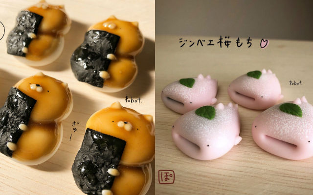 Japanese artist teases appetites with new animal and traditional sweets hybrids