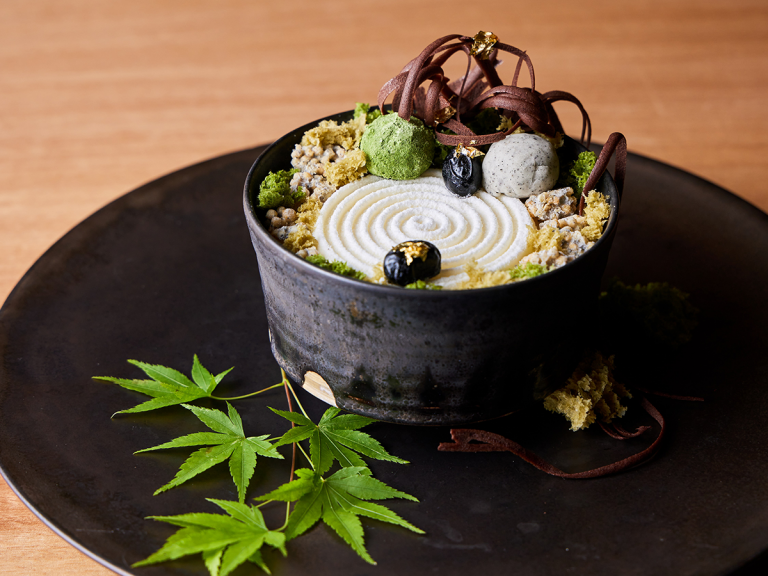 Japanese restaurant’s $48 zen garden inspired, 9-layer matcha parfait is a genuine piece of art