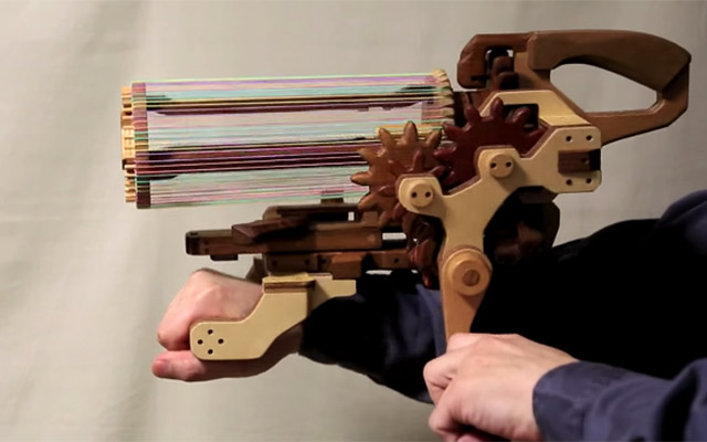 ぜいたくかっこいい ゴム 鉄砲 の 作り方 日本のイラスト