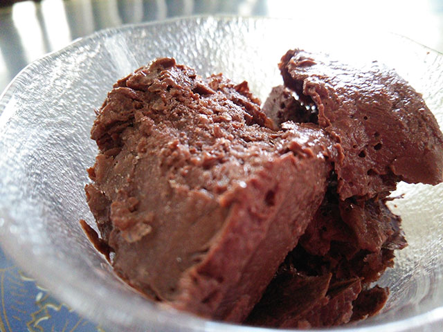 簡単 予算は１００円 豆腐で作る 低カロリーなチョコ風味アイス Grape グレイプ