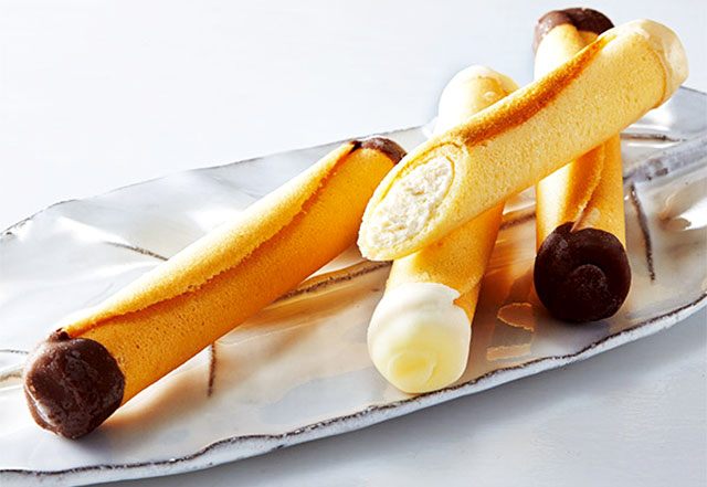 絶対にハズさない ヨックモックのシガールアイスクリームがすごく美味しい Grape グレイプ