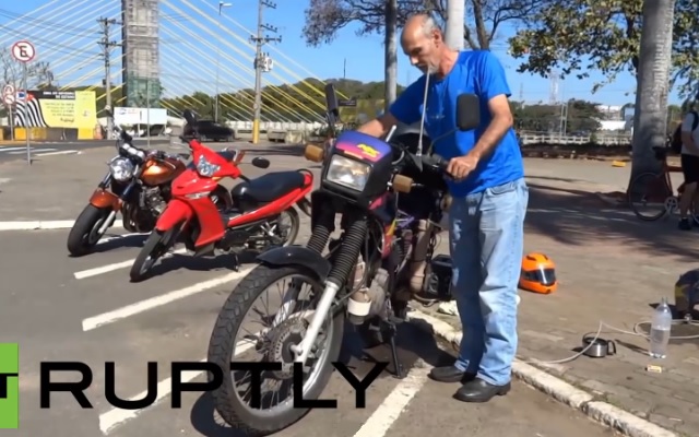 燃料は普通の 水 二酸化炭素を出さないエコなバイク登場 Grape グレイプ