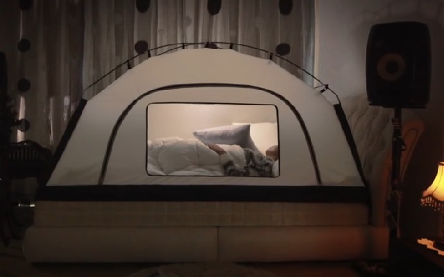 ダメ人間になれそう ベッドに設置する暖房用テント 快適すぎる Grape グレイプ