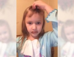 ５歳の女の子、「前髪の切り方」でレッスン動画デビューした結果