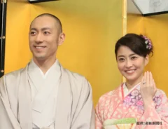 市川海老蔵と小林麻央の写真