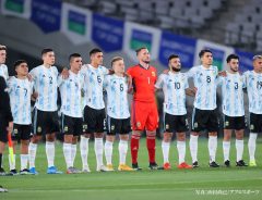 アルゼンチンメディア「衝撃的な瞬間」　サッカーU24戦で？