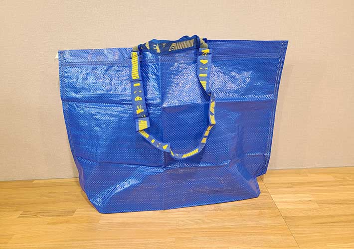イケアのバッグの大きさを比較　トートバッグやキャリーバッグなど使いやすいのは？